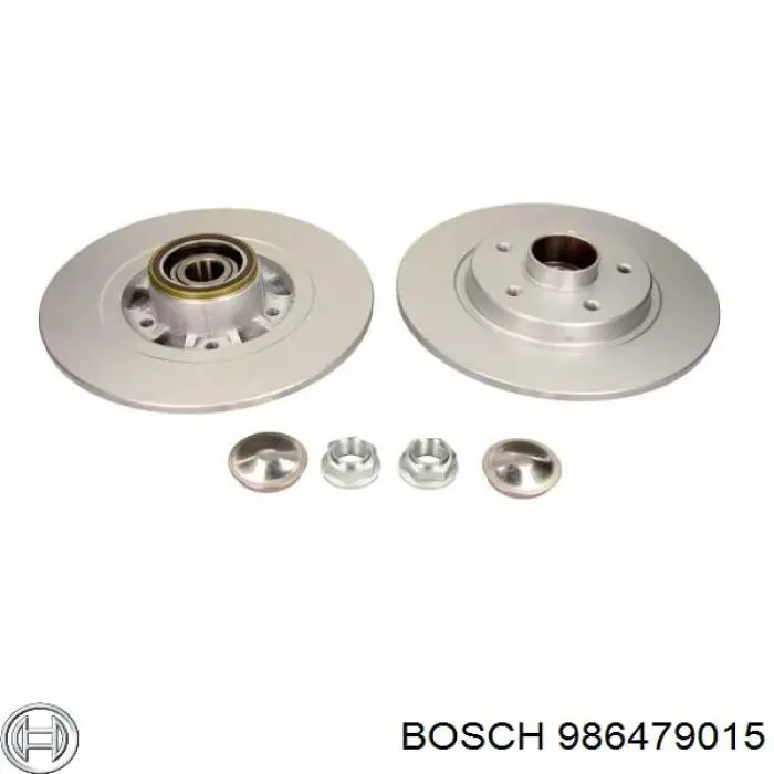 Купити 986479015 Bosch Диск заднього гальма