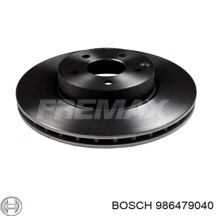 986479040 Bosch диск гальмівний передній
