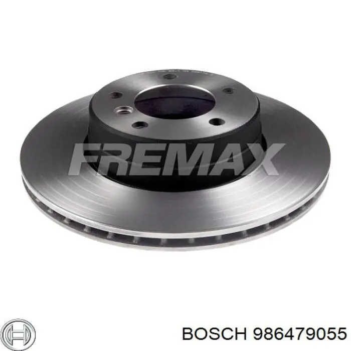 Гальмівні диски передні 986479055 Bosch