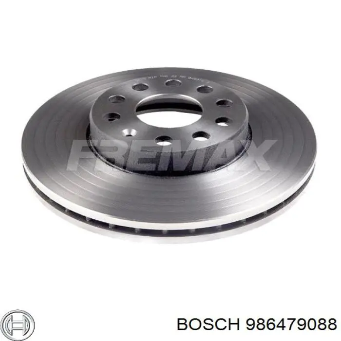 986479088 Bosch диск гальмівний передній