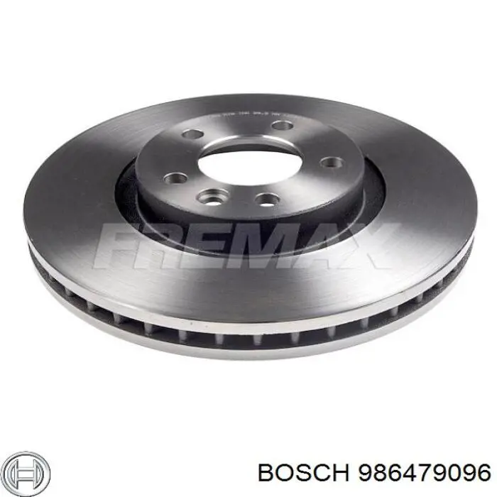 986479096 Bosch Гальмо дискове переднє