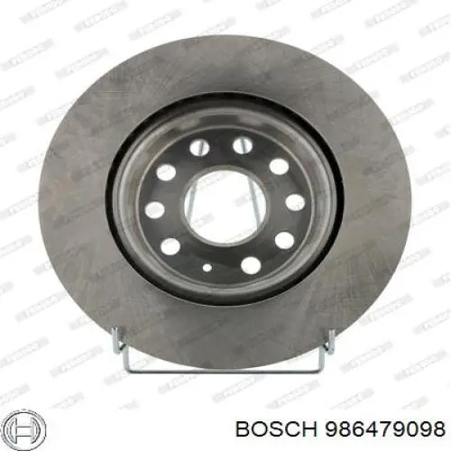 986479098 Bosch диск гальмівний передній