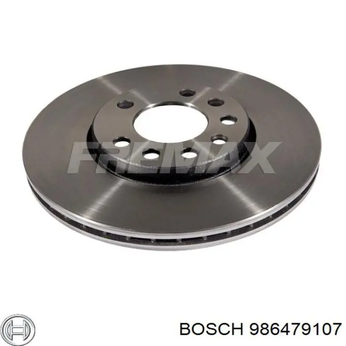 986479107 Bosch диск гальмівний передній