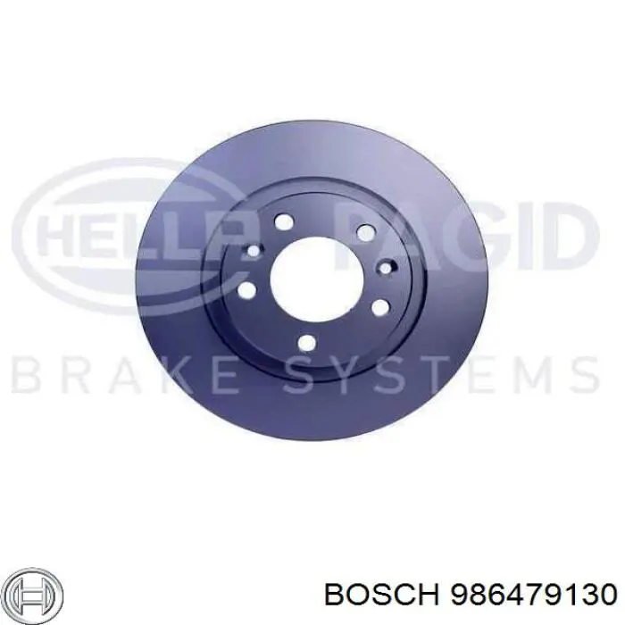 986479130 Bosch диск гальмівний задній