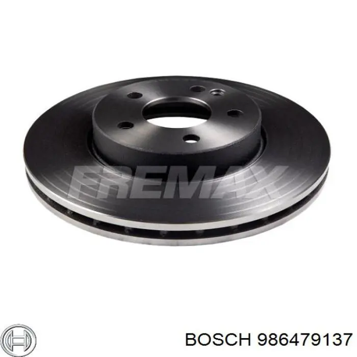 Диск переднього гальма Bosch 986479137 ціна, від 48.13 USD