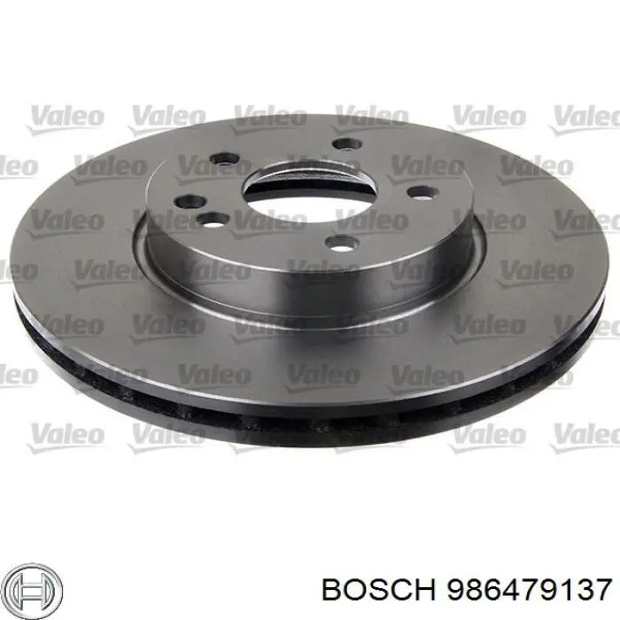 986479137 Bosch Гальмо дискове переднє