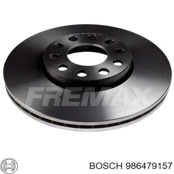 986479157 Bosch диск гальмівний передній