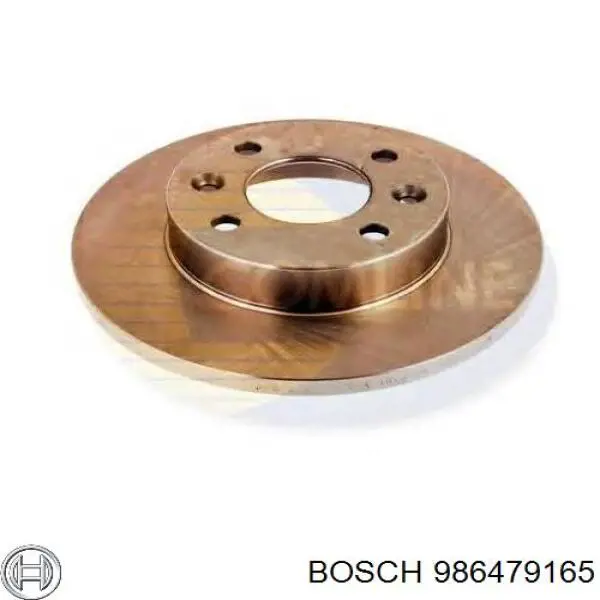 Гальмівні диски передні 986479165 Bosch