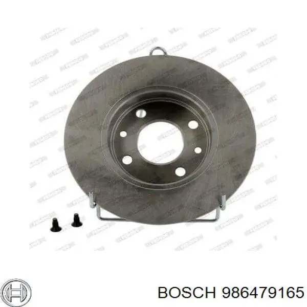 986479165 Bosch диск гальмівний передній