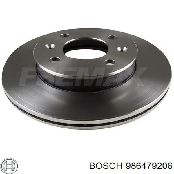 Гальмівні диски передні 986479206 Bosch