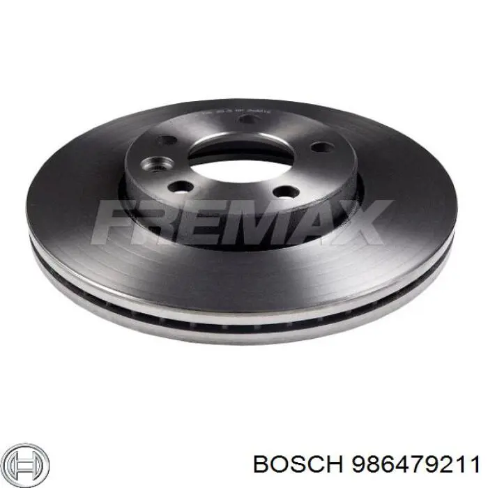 986479211 Bosch Гальмо дискове переднє