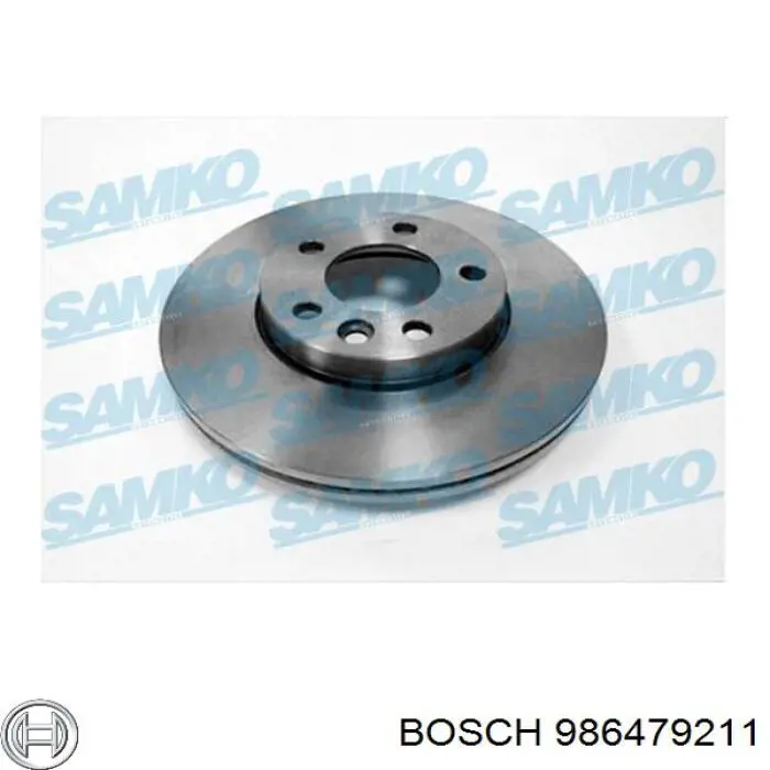 Купити 986479211 Bosch Ротор гальмівний