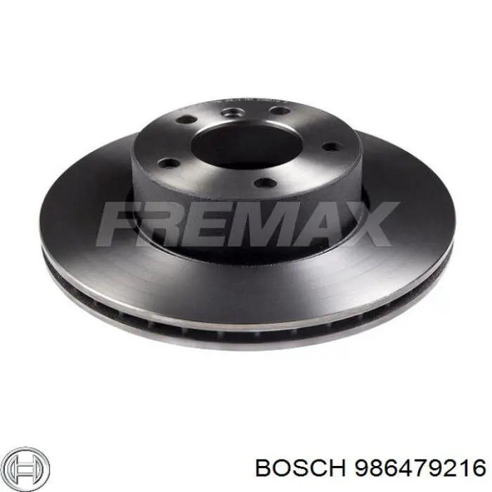 986479216 Bosch диск гальмівний передній