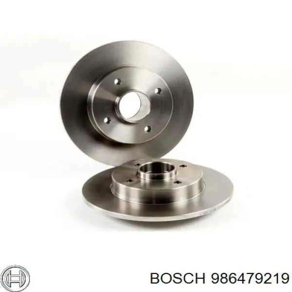 986479219 Bosch диск гальмівний задній