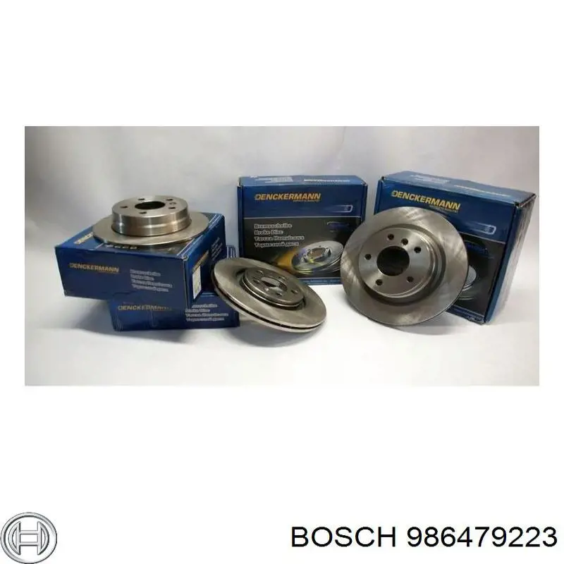 Гальмівні диски передні 986479223 Bosch