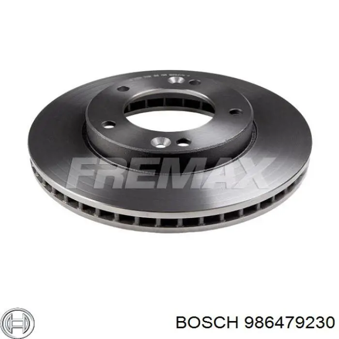 986479230 Bosch диск гальмівний передній