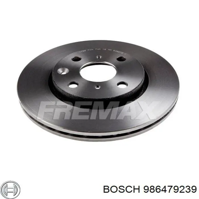 Диск переднього гальма Bosch 986479239 ціна, від 31.19 USD
