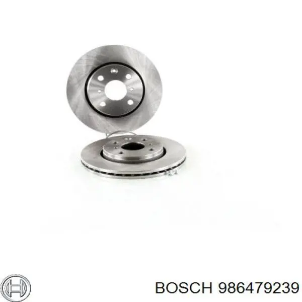 Гальмівні диски передні 986479239 Bosch