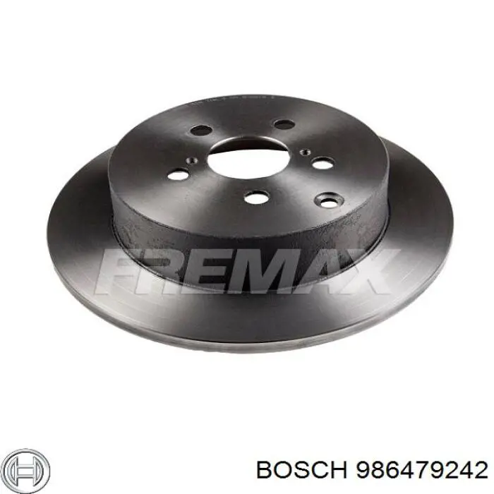 Гальмівні диски 986479242 Bosch