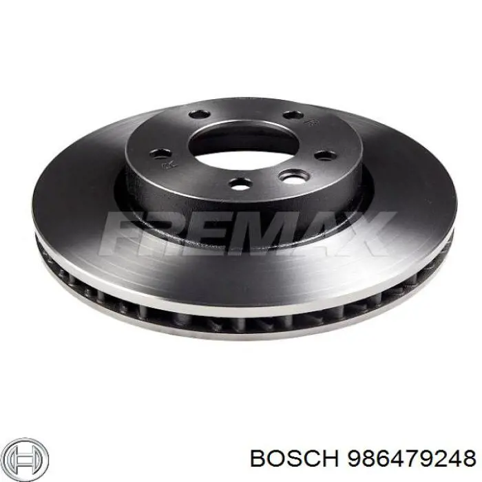 Диск переднього гальма Bosch 986479248 ціна, від 86.52 USD