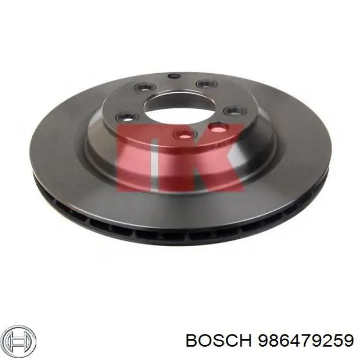 Гальмівні диски 986479259 Bosch