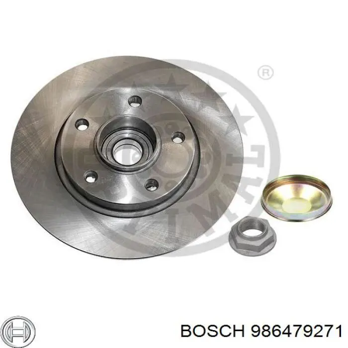986479271 Bosch Дискові гальма