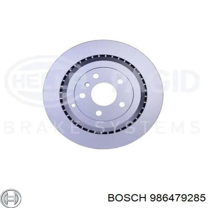 986479285 Bosch диск гальмівний задній