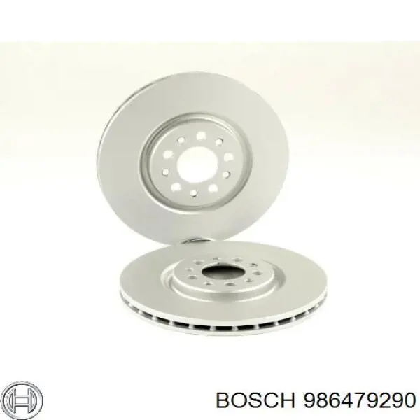 Диск переднього гальма Bosch 986479290 ціна, від 55.40 USD