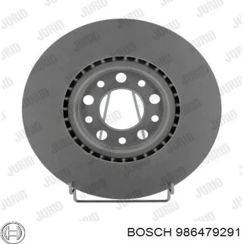 986479291 Bosch диск гальмівний передній