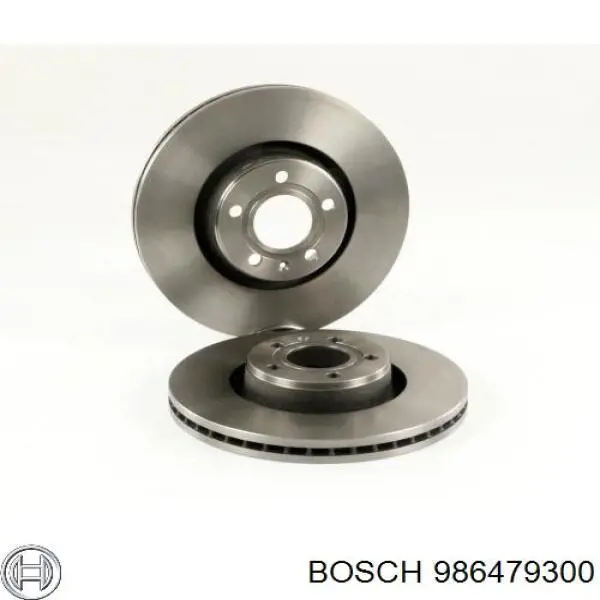 Гальмівні диски передні 986479300 Bosch