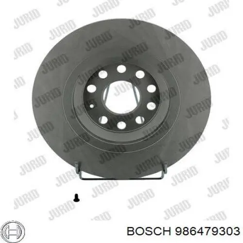 986479303 Bosch Дискові гальма