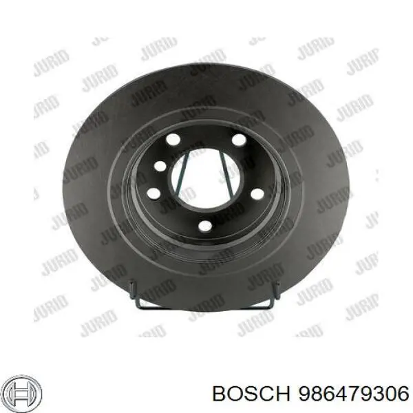986479306 Bosch диск гальмівний задній