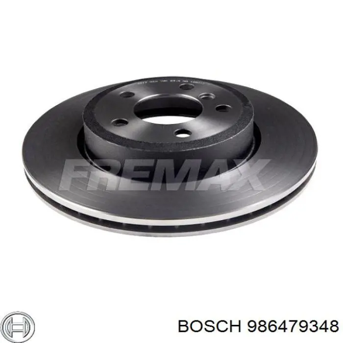 986479348 Bosch диск гальмівний передній