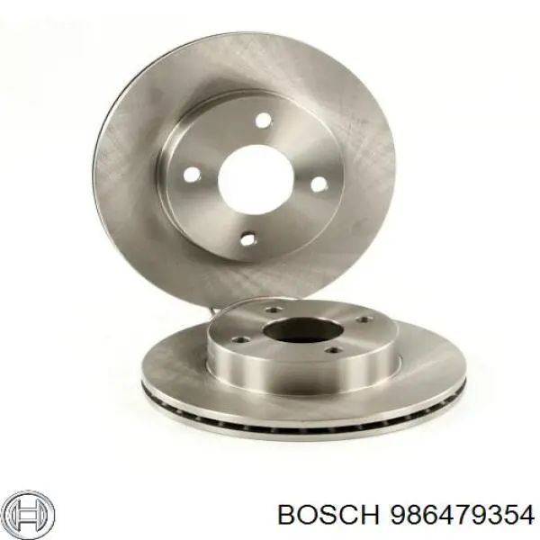 986479354 Bosch диск гальмівний передній