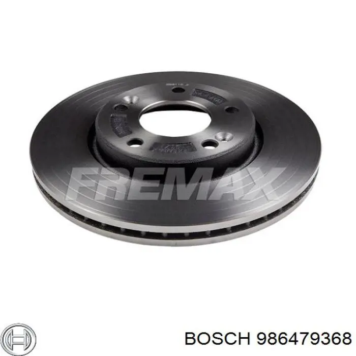 Гальмівні диски передні 986479368 Bosch