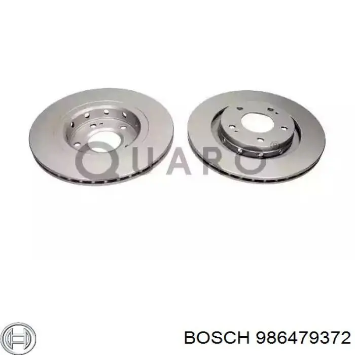Купити 986479372 Bosch Ротор гальмівний