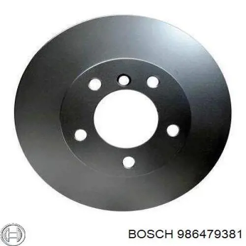 986479381 Bosch Гальмо дискове переднє