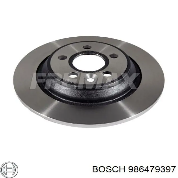 Гальмівні диски 986479397 Bosch