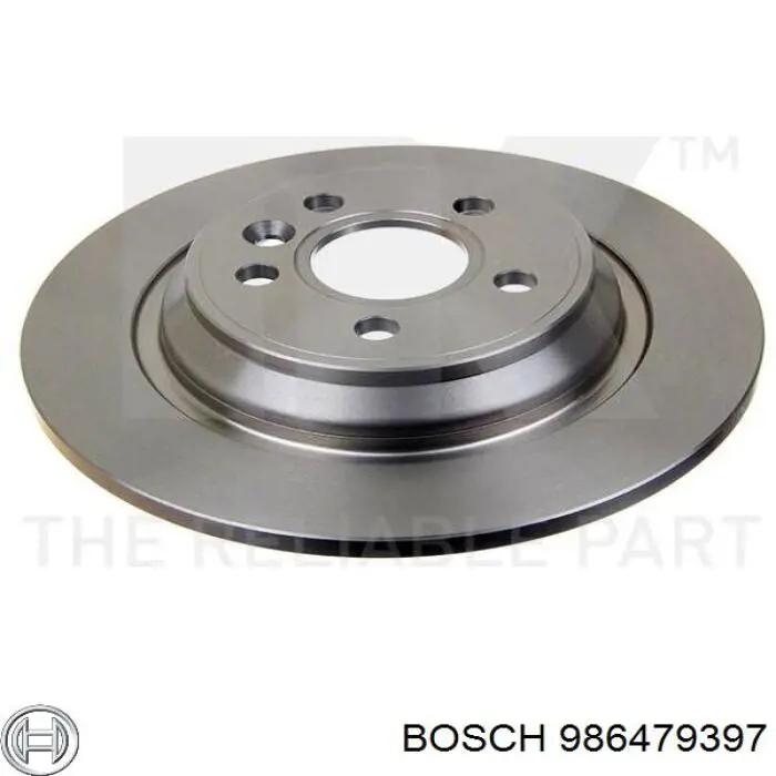 986479397 Bosch Дискові гальма