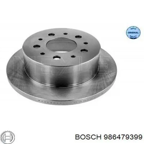 Задні дискові гальма Bosch 986479399 ціна, від 39.63 USD