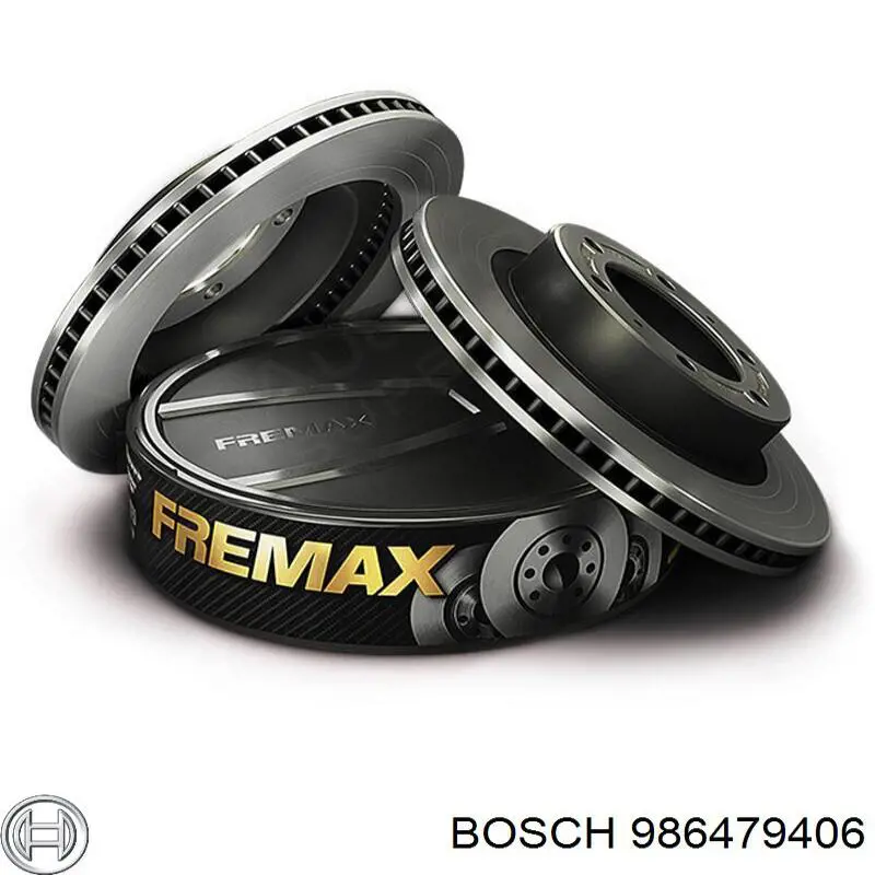 Гальмівні диски передні 986479406 Bosch