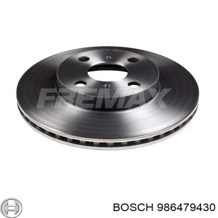 986479430 Bosch Гальмо дискове переднє