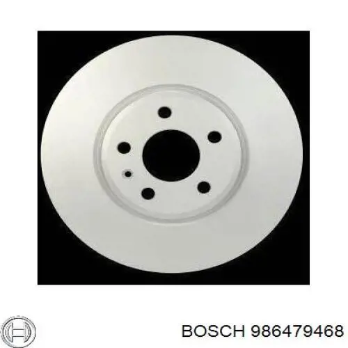 Гальмівні диски передні 986479468 Bosch