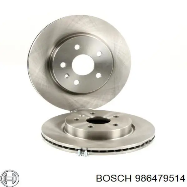 Гальмівні диски 986479514 Bosch