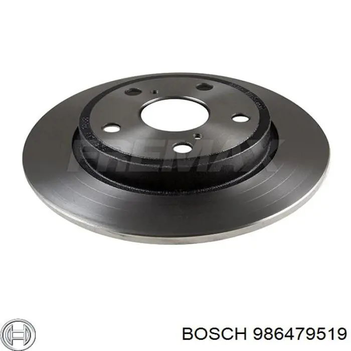 Купити 986479519 Bosch Диск заднього гальма