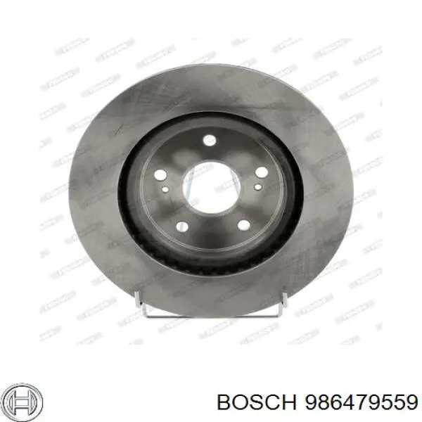 Гальмівні диски передні 986479559 Bosch