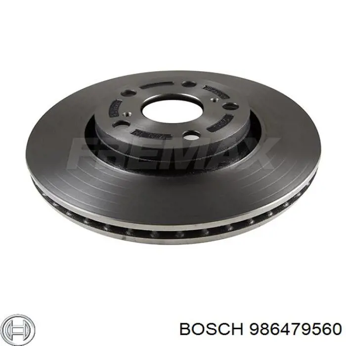 Диск переднього гальма Bosch 986479560 ціна, від 53.08 USD
