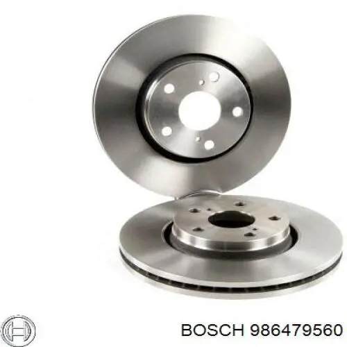 986479560 Bosch Гальмо дискове переднє