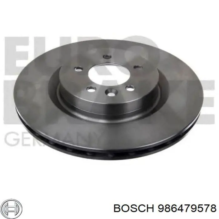 986479578 Bosch диск гальмівний передній