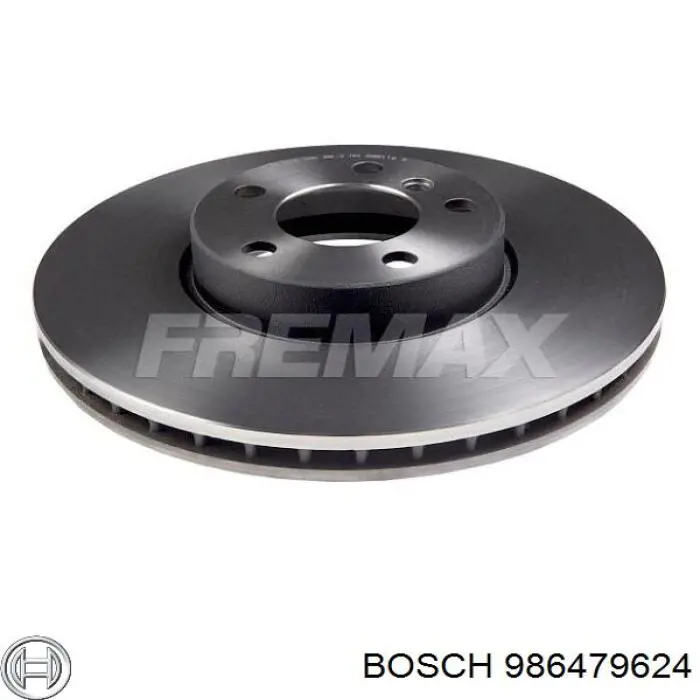 Гальмівні диски передні 986479624 Bosch